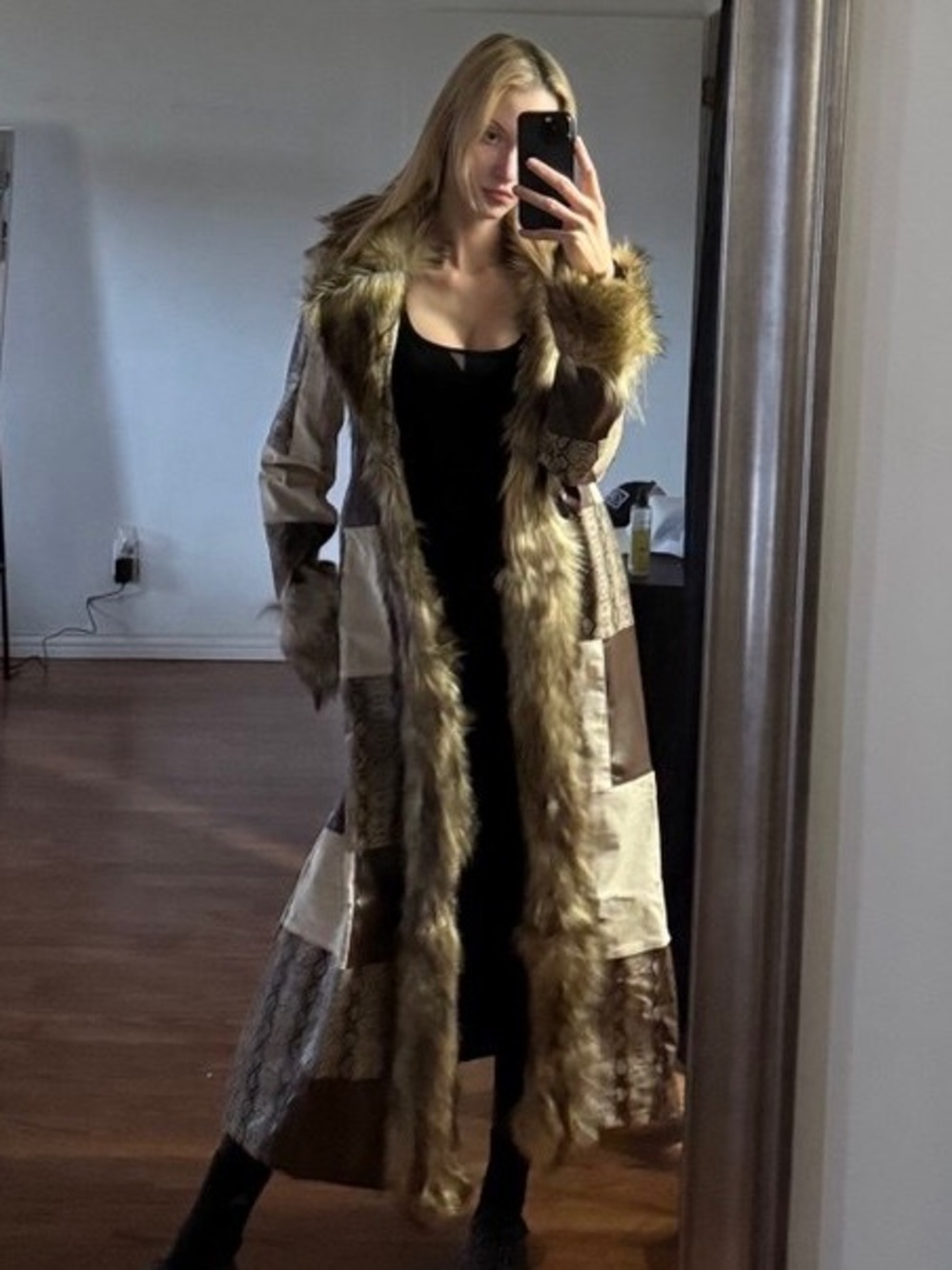 dELiA*s Wanderlust Roaming Patchwork Coat